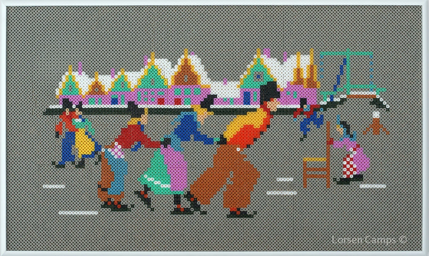 Ice Skating Scene (2018) - from the Charity Shop Tour
