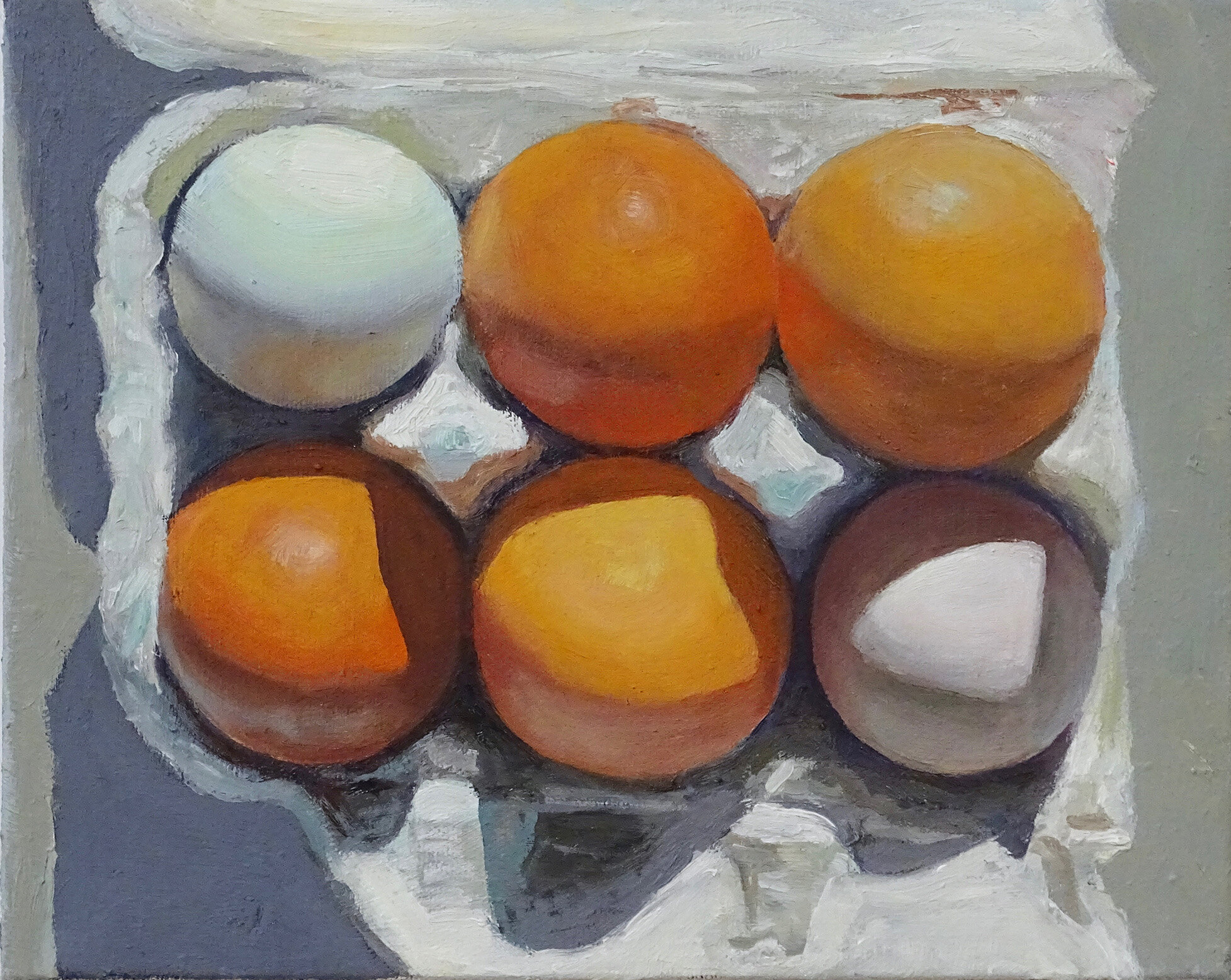 Eggs 4 brown one pink one blue.jpg