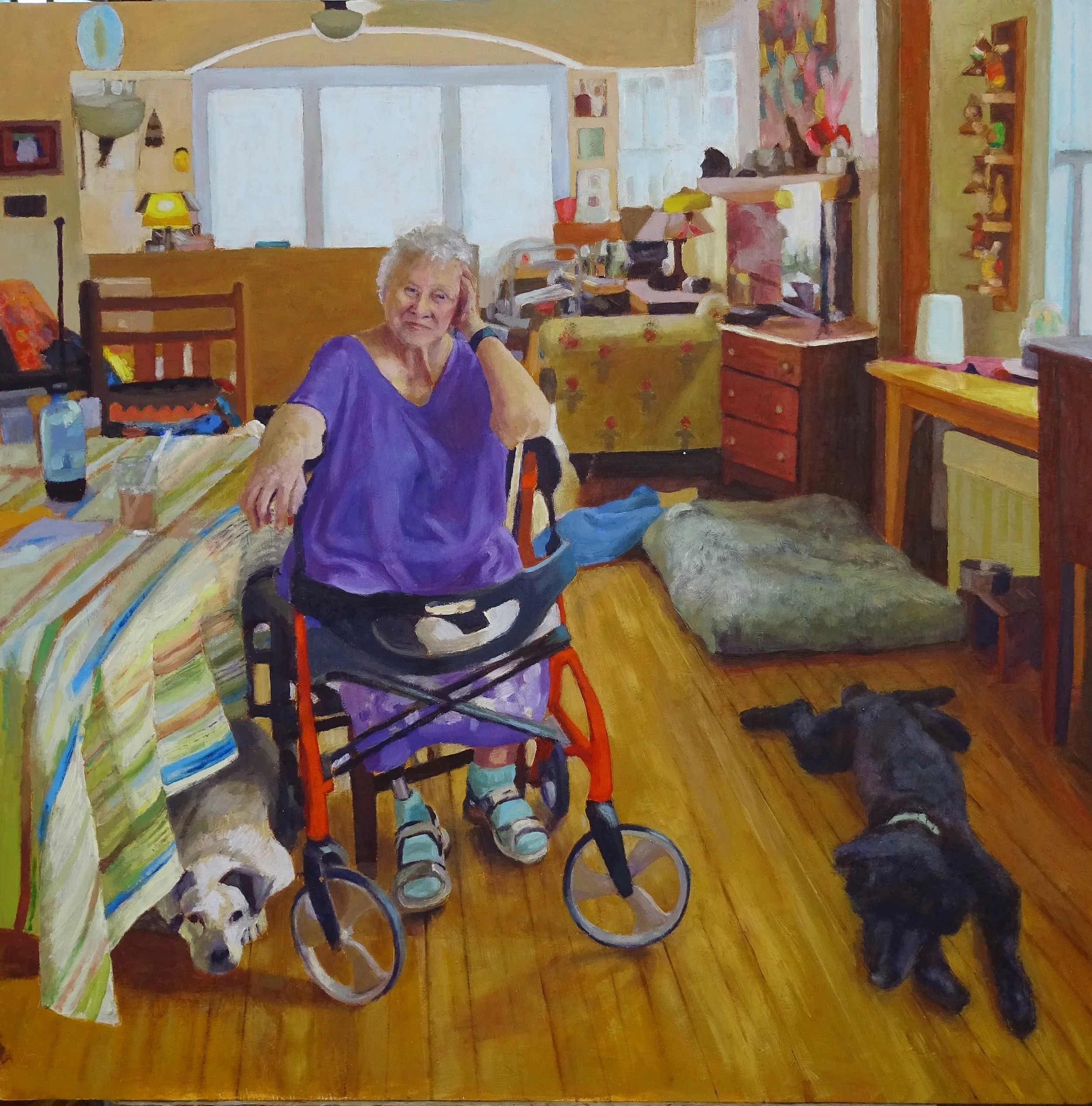 Mom & dogs Curated Clutter.JPG