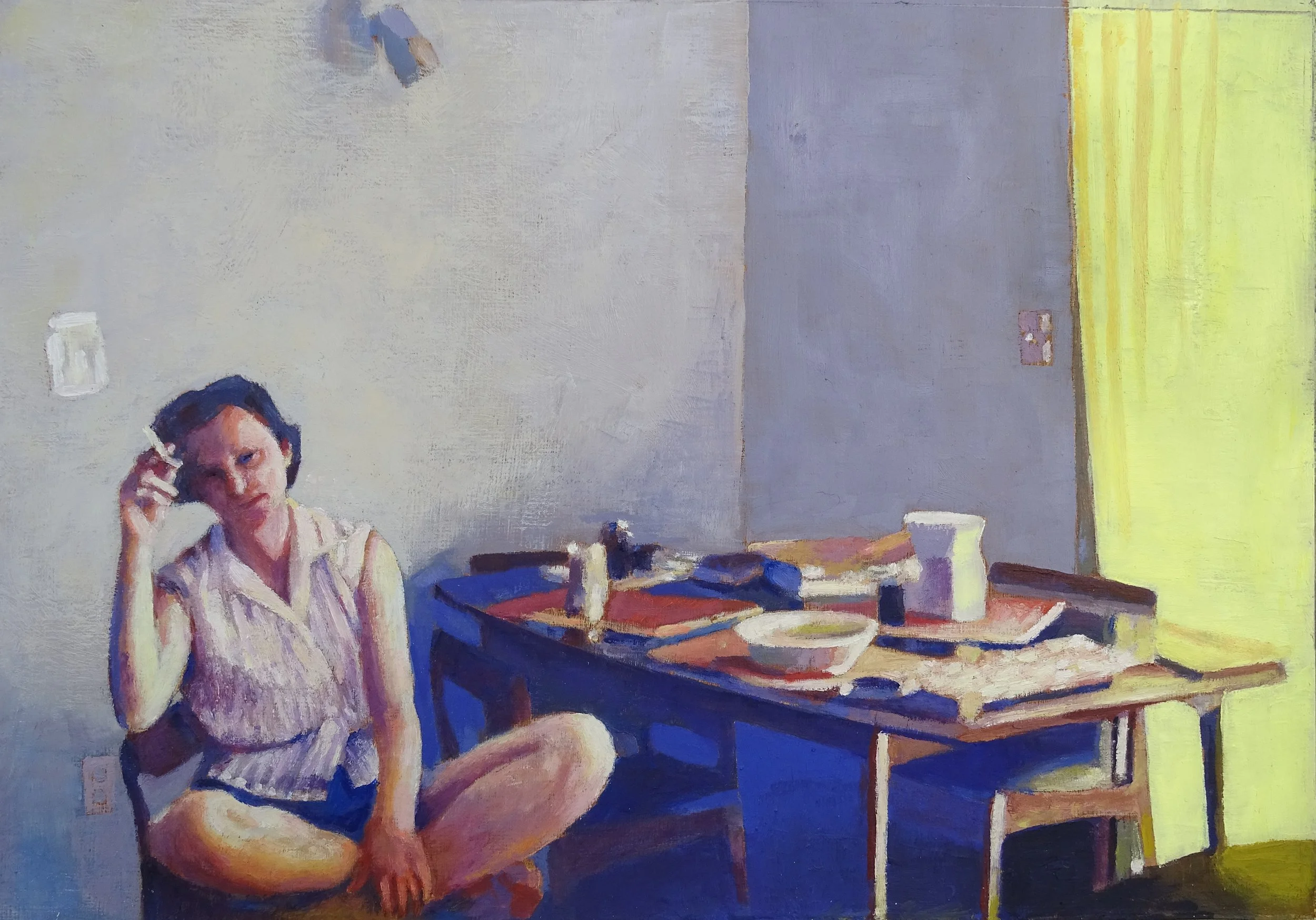 quiet smoke in grey room.JPG