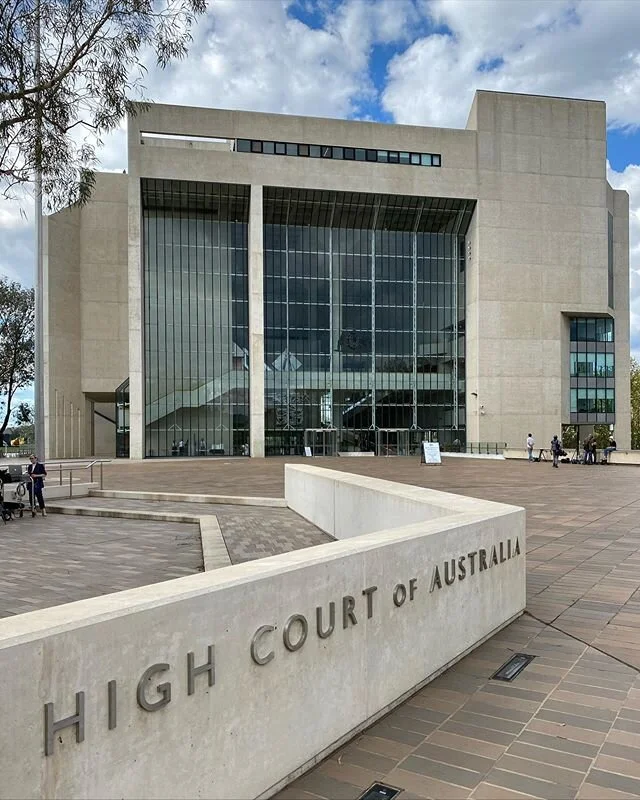 At one of my favourite Australian buildings while the #HighCourt works out where #GeorgePell should jam his last appeal and last hope.