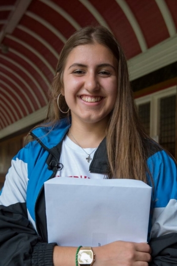 Inês Alves Inês survived the Grenfell Tower fire and received a grade A in the Chemistry exam she sat the morning after her home was destroyed. She says, "It just goes to show that if you really want something you can get it.”