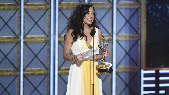 Reed Morano, who won Outstanding Directing for a Drama Series, is the first woman in 22 years to win the Emmy in this category. YAY, REED!