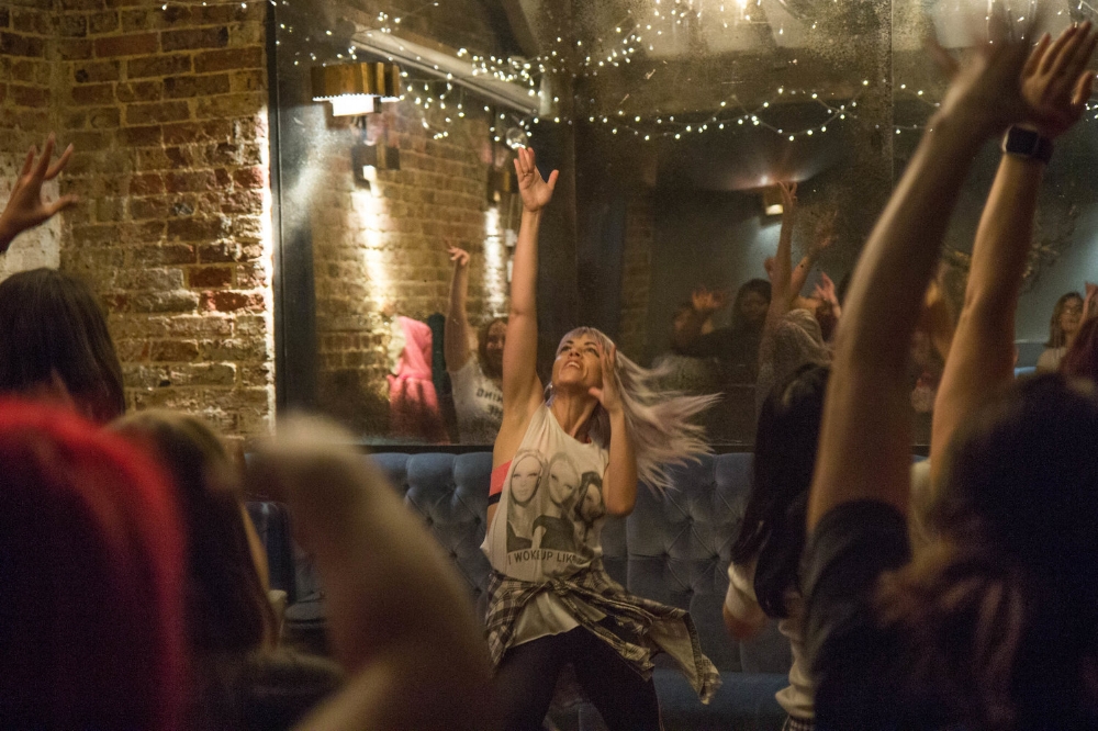Louise teaching the Strong Women Squad how to Run The World