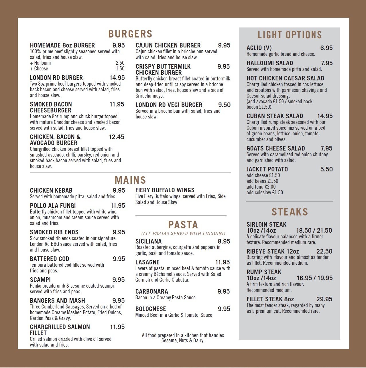 London Rd. Bar & Grill