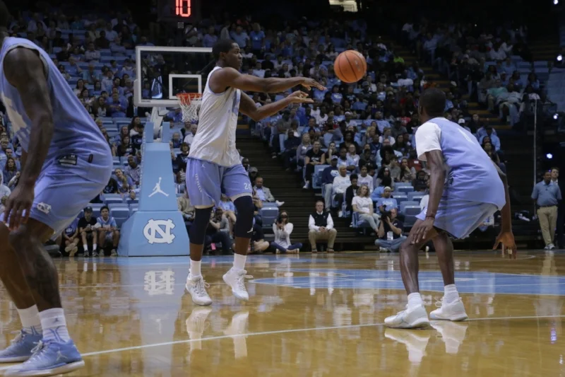 Kenny Williams (24) played his first "game" action since his injury in the 2016-17 season.