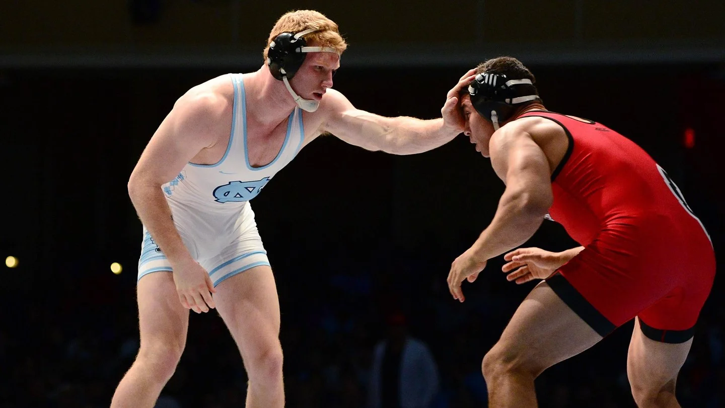 Danny Chaid (left) was instrumental in UNC's biggest win over then-No. 8 Minnesota.
