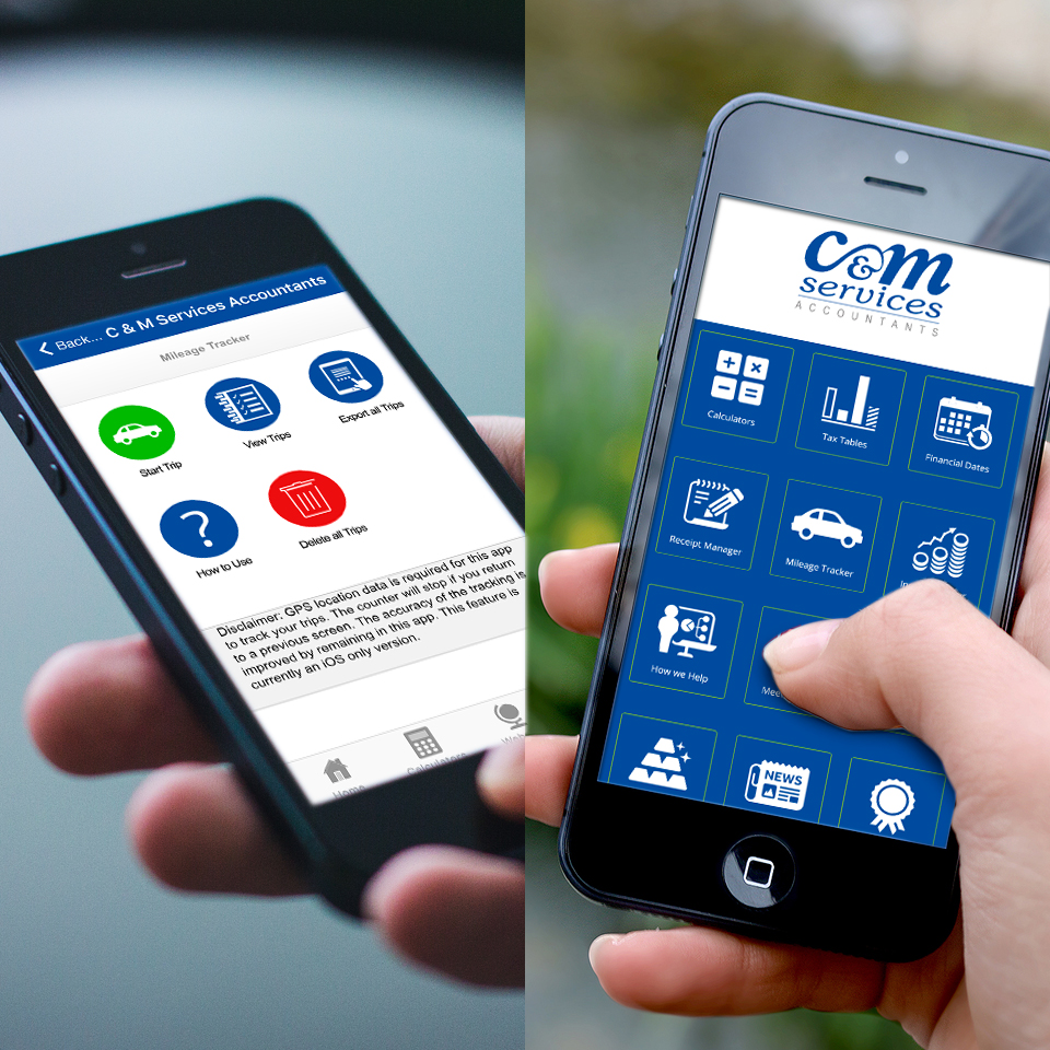 App from C&M Services accountants