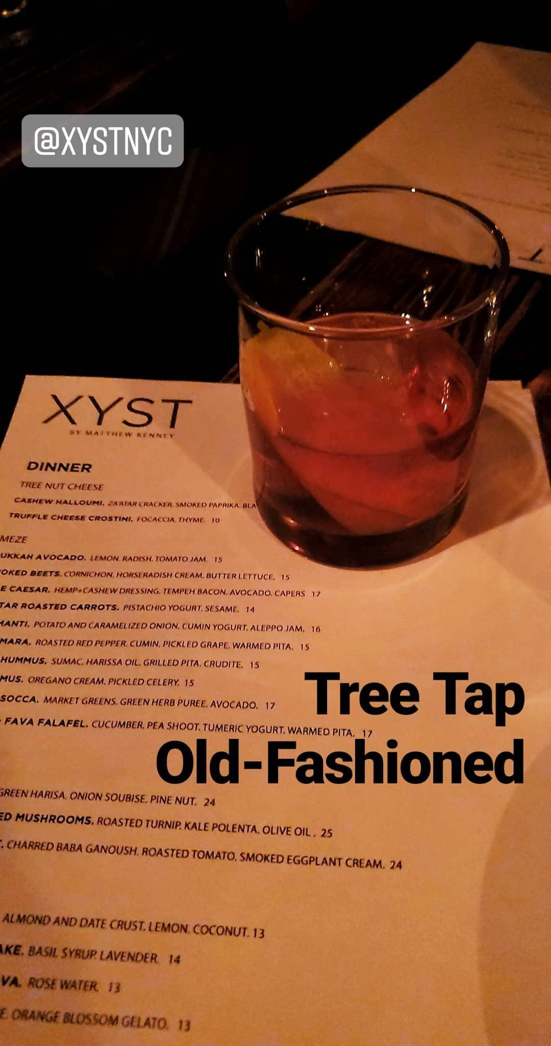 01-2020 XYST Tree Tap Old-Fashioned