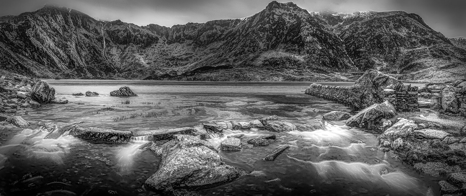 The Devil's Kitchen, Beyond Llyn Idwal, Snowdonia 2019.03.14