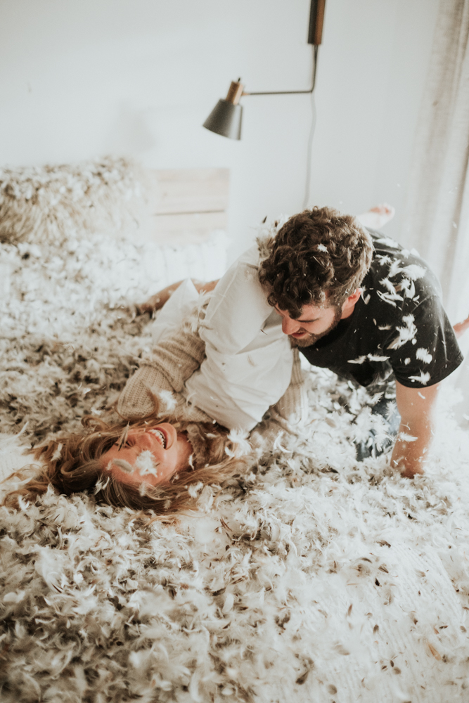 Couples Photographer, Cozy Romantic Intimate In-home Photography Session