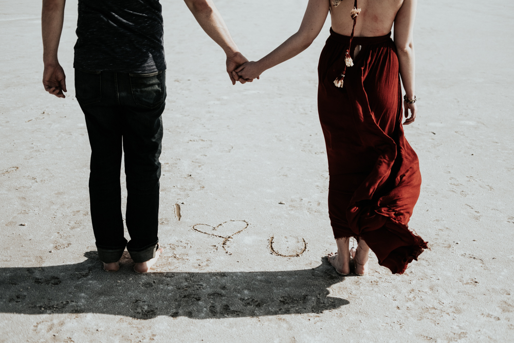 Couples Engagement Photographer, Adventure Photography Session in Great Salt Plains State Park