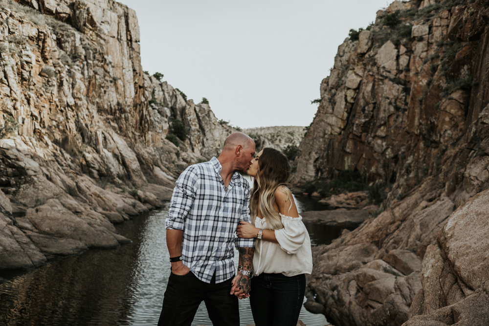 Couples Engagement Photographer, Adventure Photography Session in Wichita Mountains