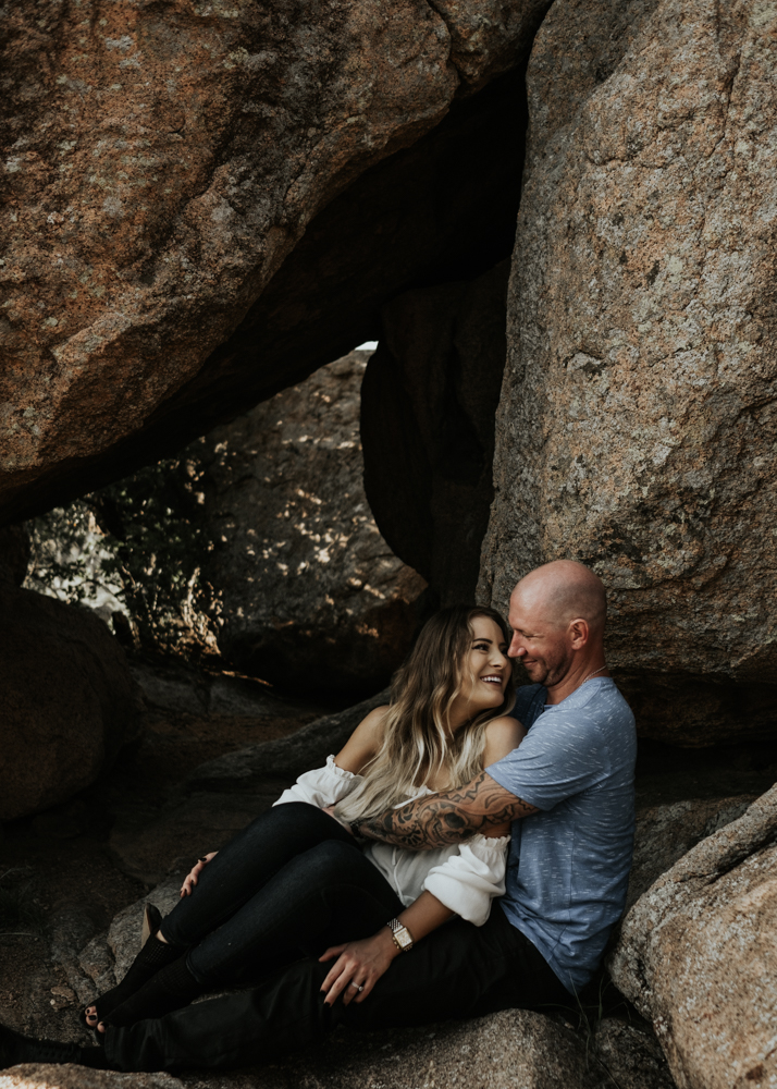 Couples Engagement Photographer, Adventure Photography Session in Wichita Mountains