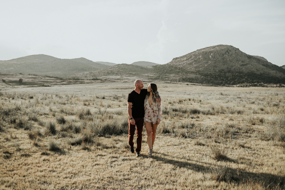 Couples Engagement Photographer, Adventure Photography Session in Wichita Mountains