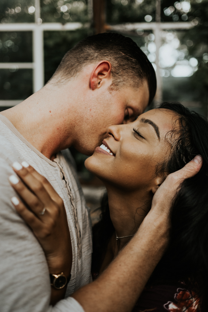 Couples Engagement Photographer, Adventure Photography at Sekrit Theater in Austin, TX