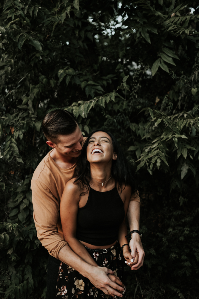 Couples Engagement Photographer, Adventure Photography at Sekrit Theater in Austin, TX