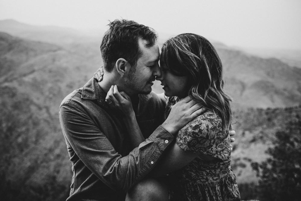 Adventurous Engagement Photography Session at Lookout Mountain in Golden, Colorado