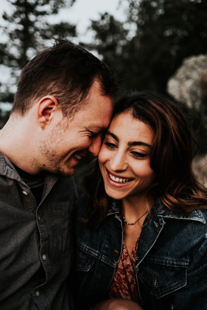 Adventurous Engagement Photography Session at Lookout Mountain in Golden, Colorado