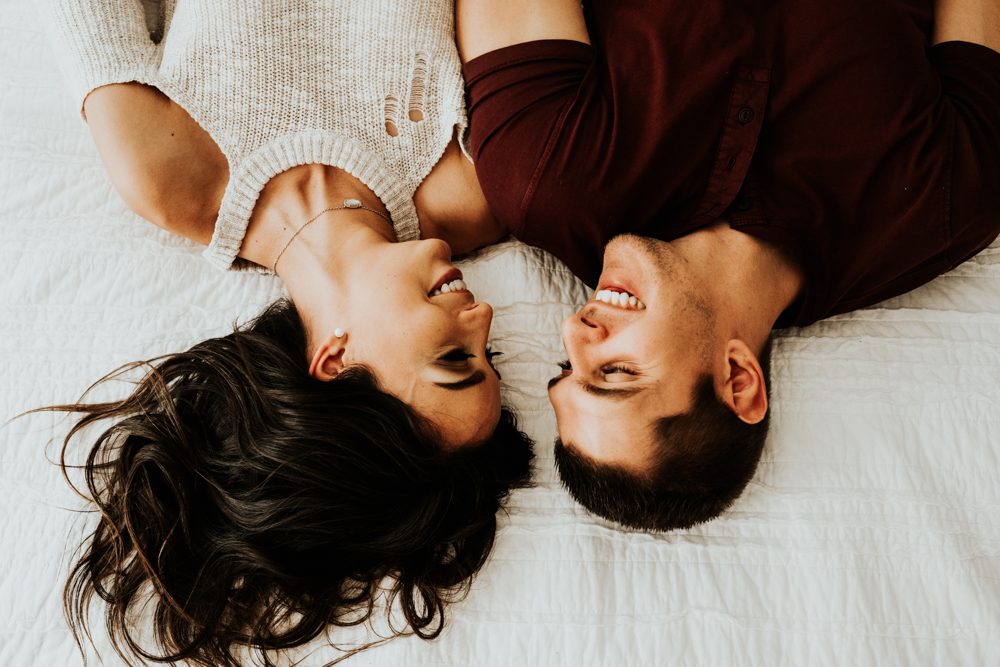 Romantic In-Home Couples Session