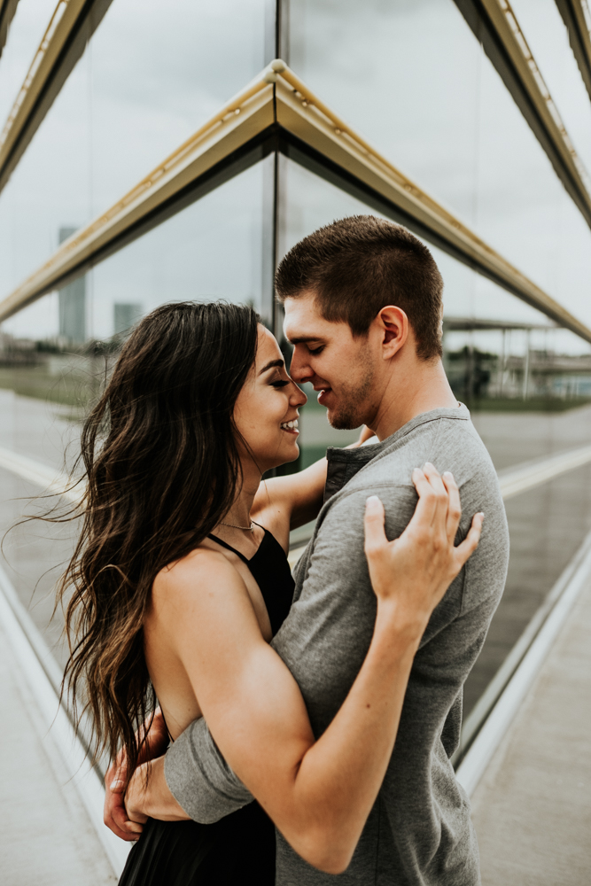 Couples Engagement Photographer, City Engagement Session in Oklahoma City