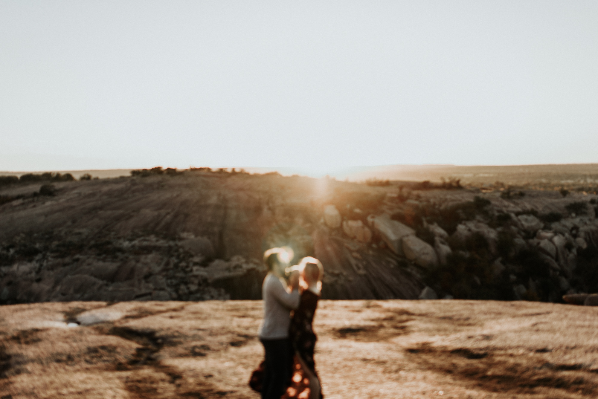 Couples Engagement Photographer, Adventure Photography Session in Enchanted Rock State Natural Area, Texas