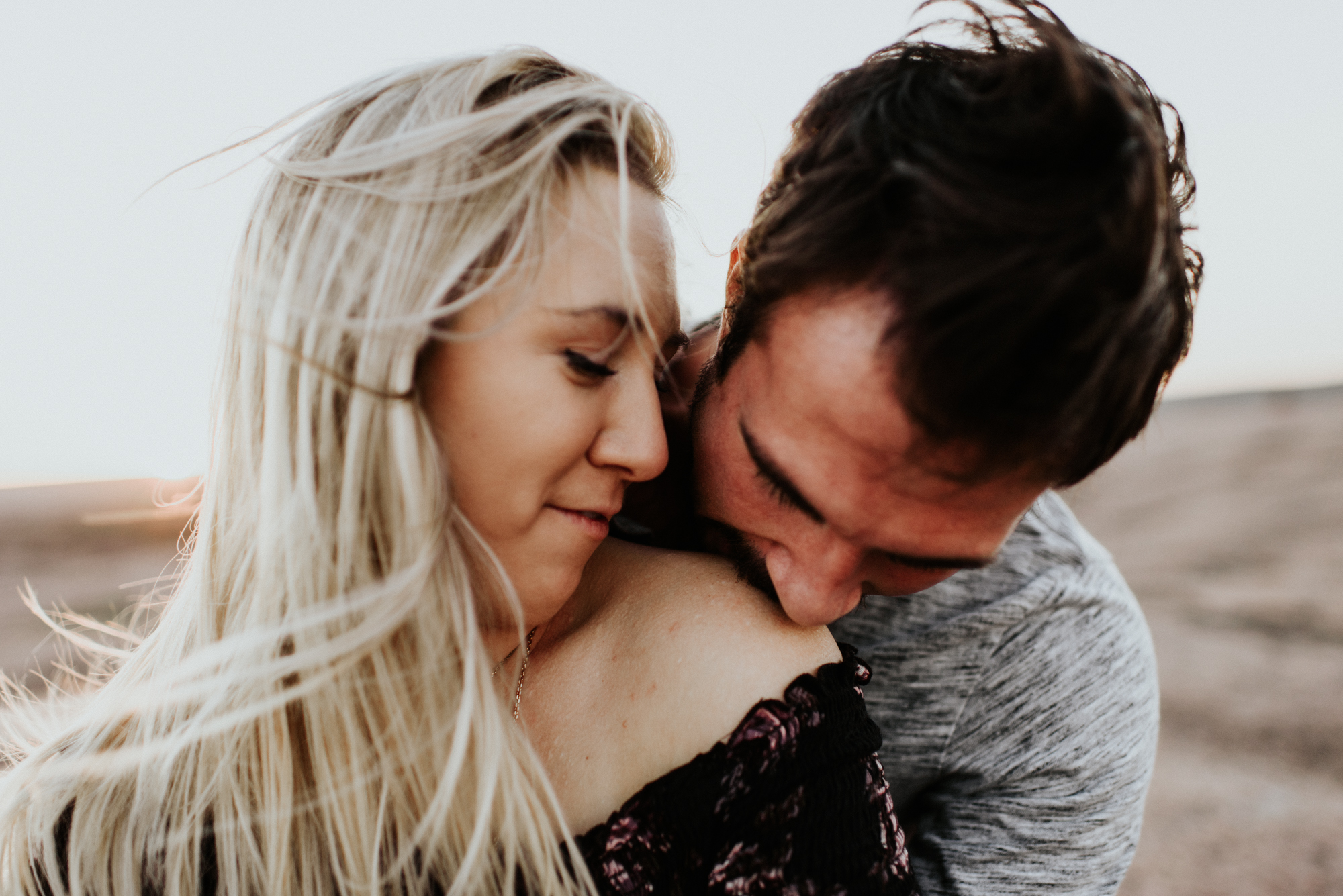 Couples Engagement Photographer, Adventure Photography Session in Enchanted Rock State Natural Area, Texas
