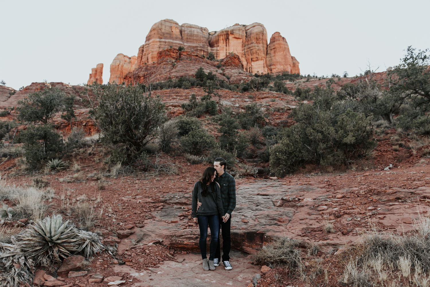 Couples Engagement Photographer, Adventure Engagement Session in Sedona, Arizona