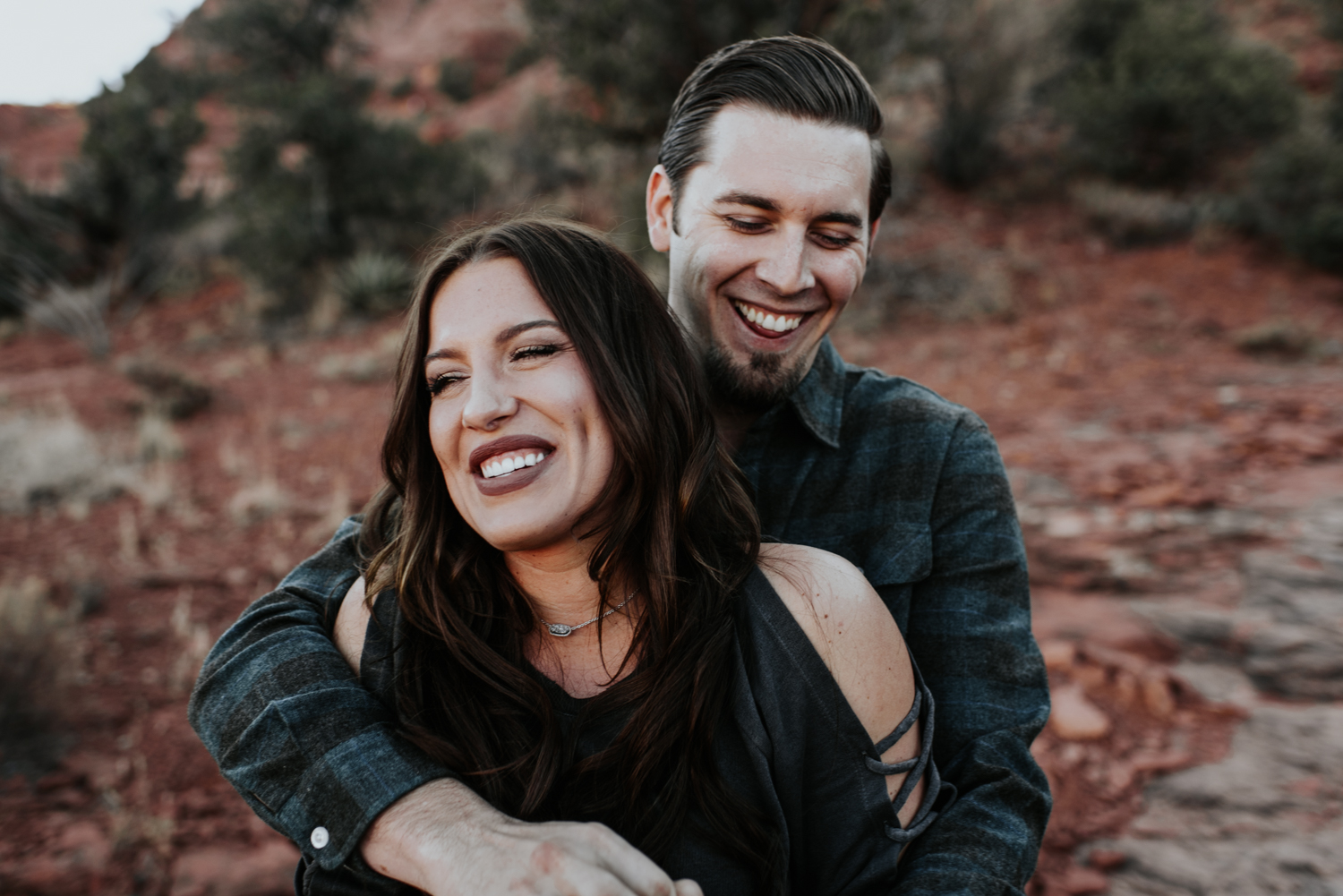 Couples Engagement Photographer, Adventure Engagement Session in Sedona, Arizona