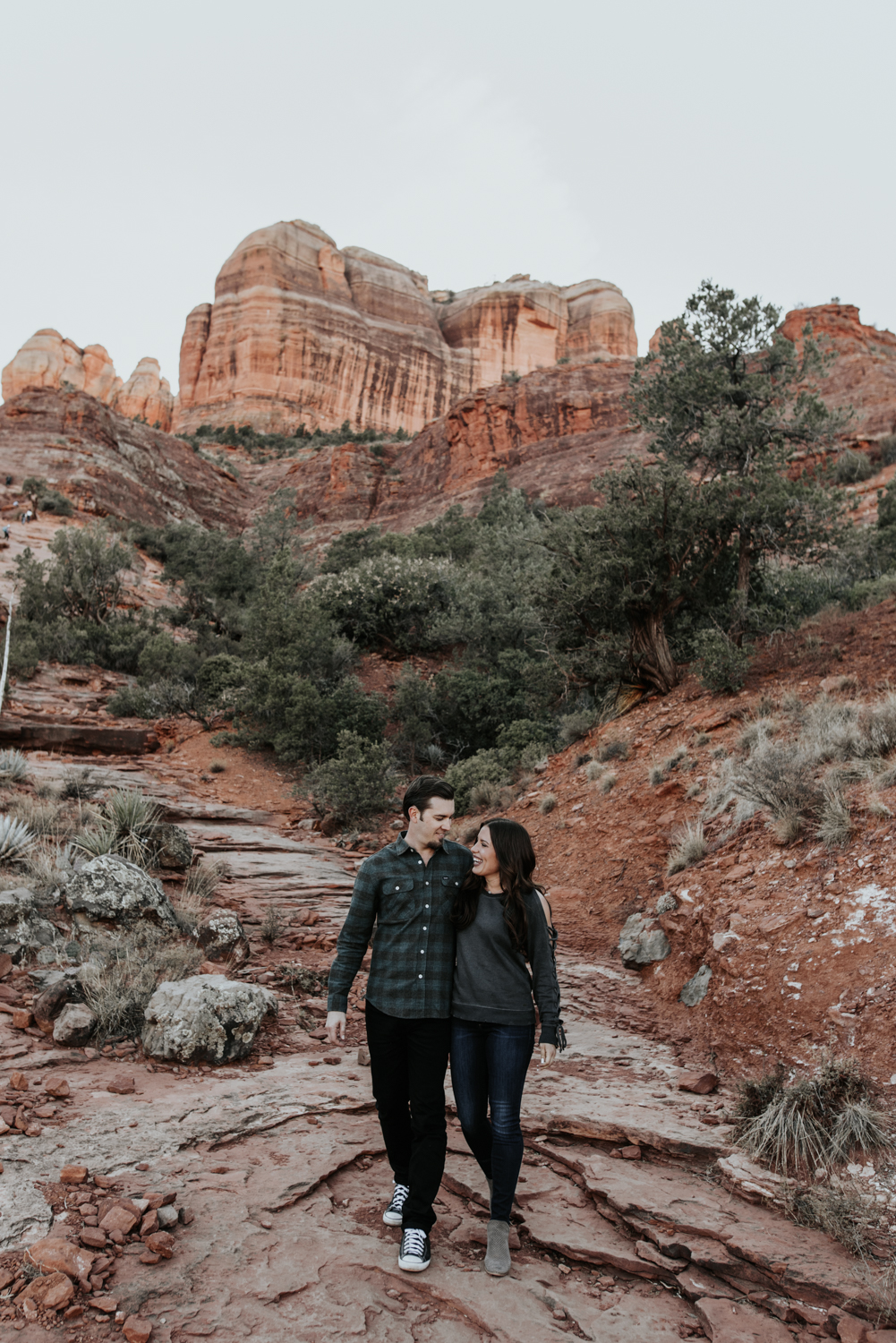 Couples Engagement Photographer, Adventure Engagement Session in Sedona, Arizona