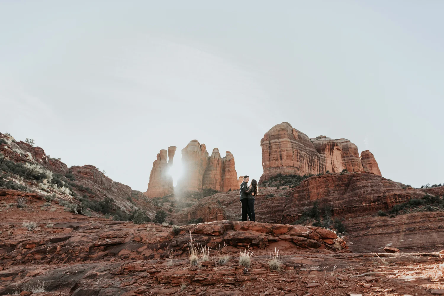 Couples Engagement Photographer, Adventure Engagement Session in Sedona, Arizona