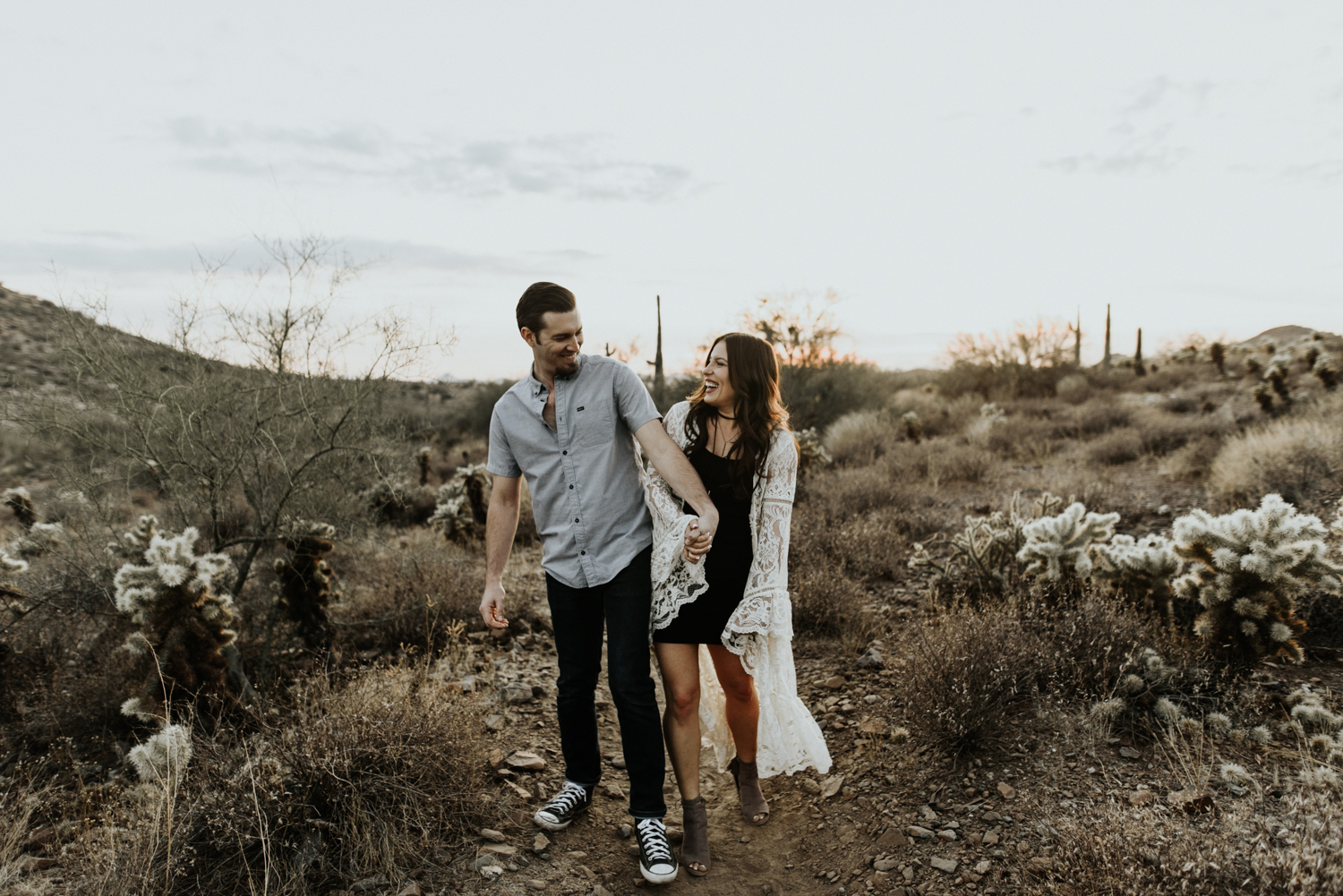 Couples Engagement Photographer, Adventure Engagement Session in Sedona, Arizona