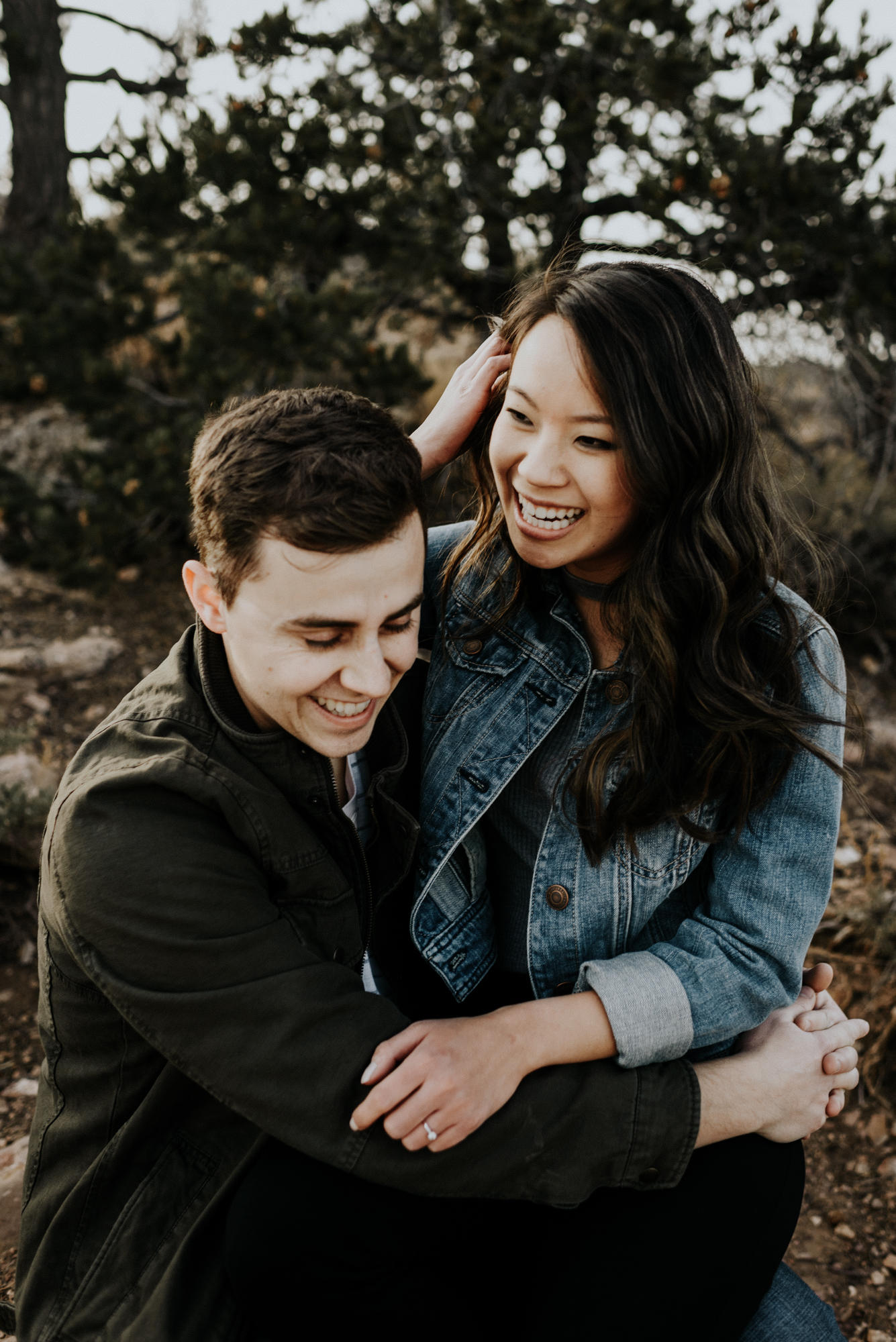 Couples Adventure Photography, Adventure Engagement Session at Grand Canyon National Park