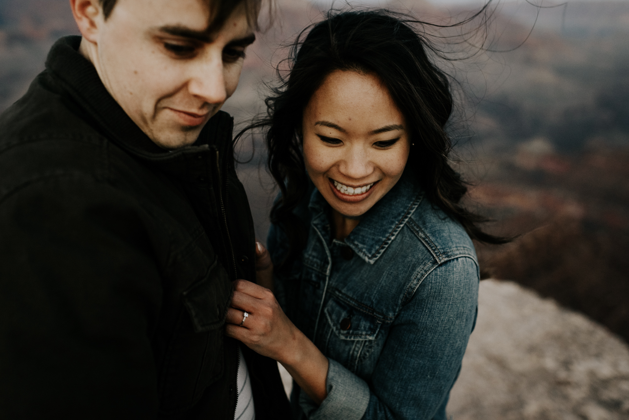 Couples Adventure Photography, Adventure Engagement Session at Grand Canyon National Park