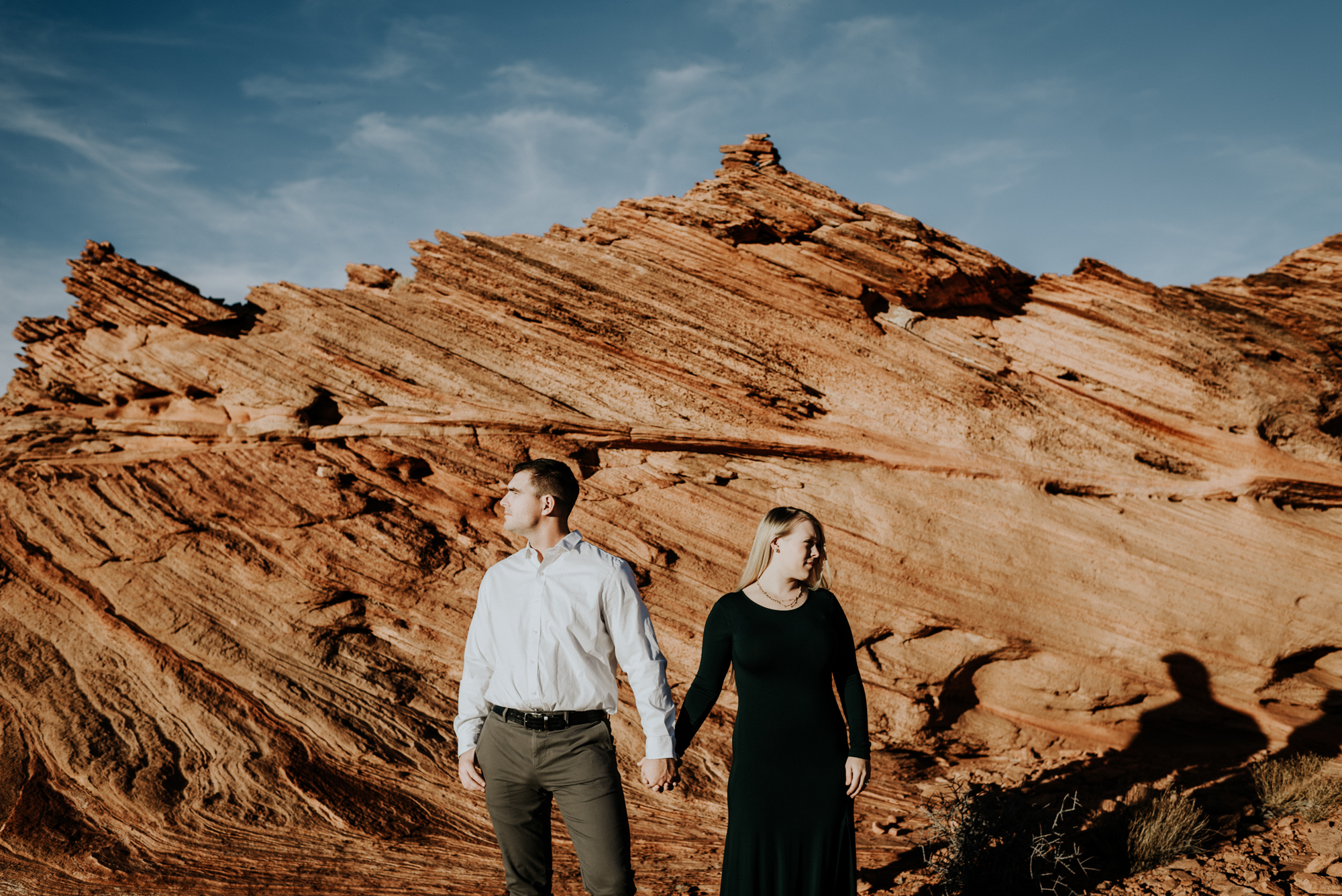 Anniversary Adventure Session, Elopement Photographer at Horseshoe Bend in Page, Arizona