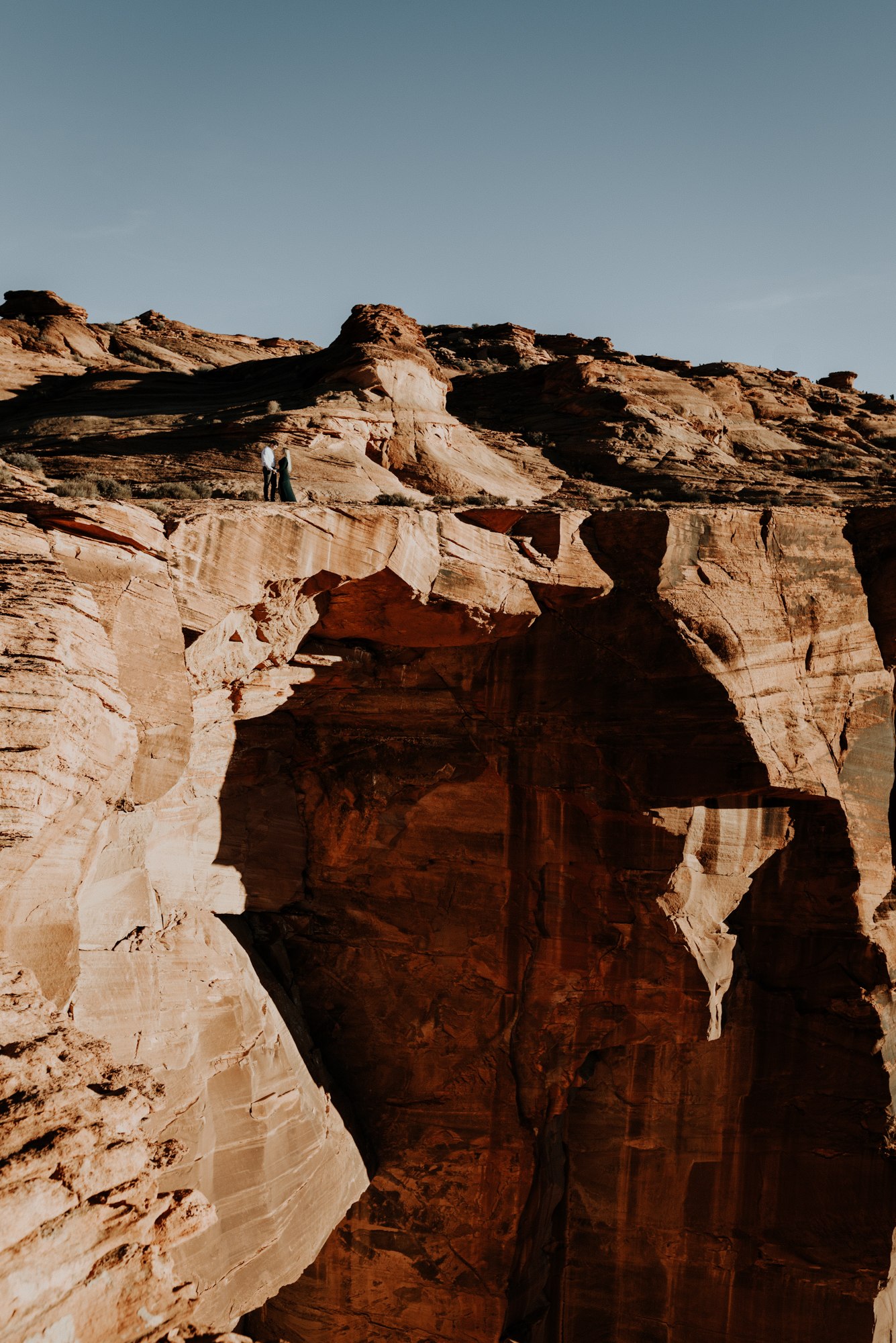 Anniversary Adventure Session, Elopement Photographer at Horseshoe Bend in Page, Arizona