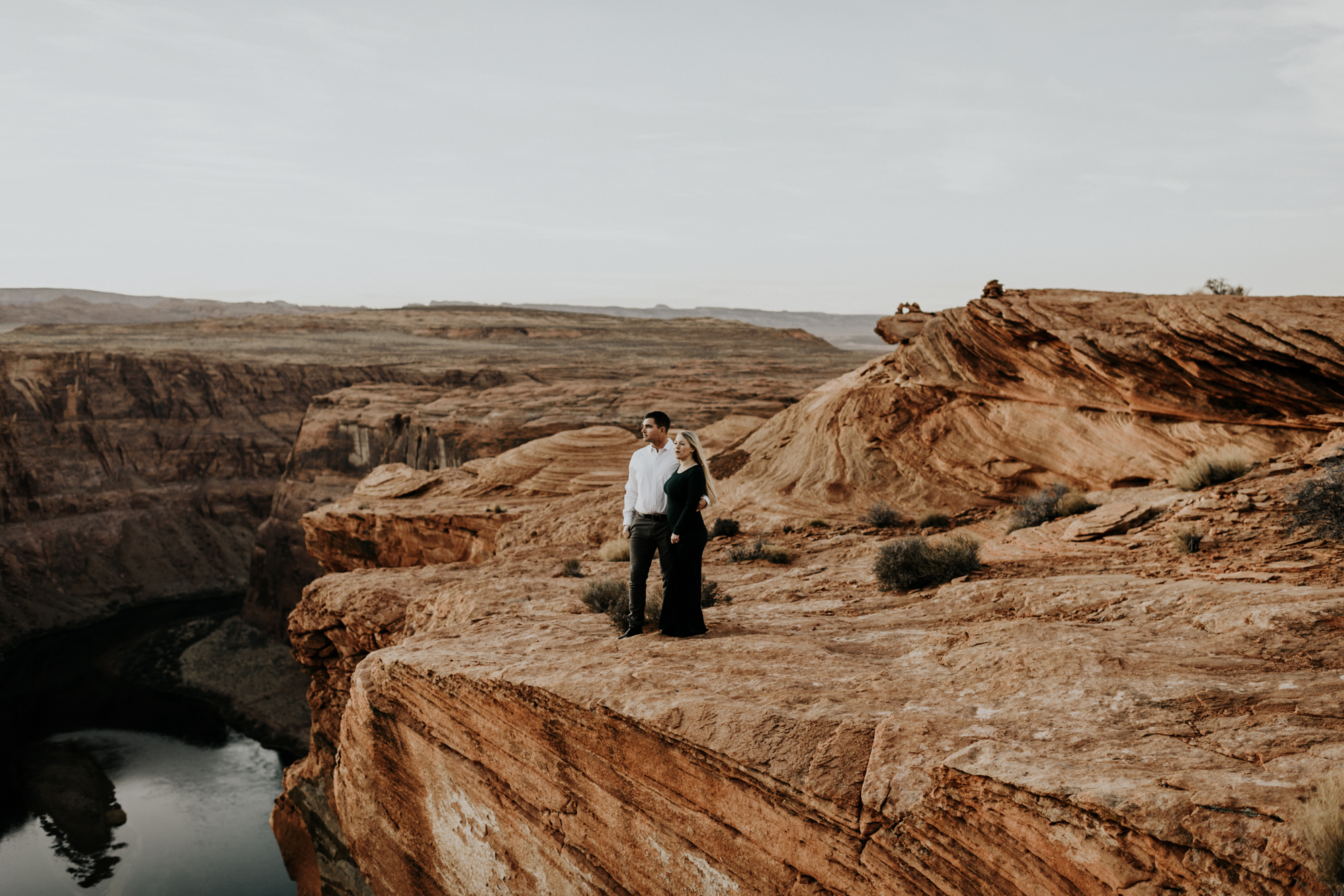 Anniversary Adventure Session, Elopement Photographer at Horseshoe Bend in Page, ArizonaAnniversary Adventure Session, Elopement Photographer at Horseshoe Bend in Page, Arizona