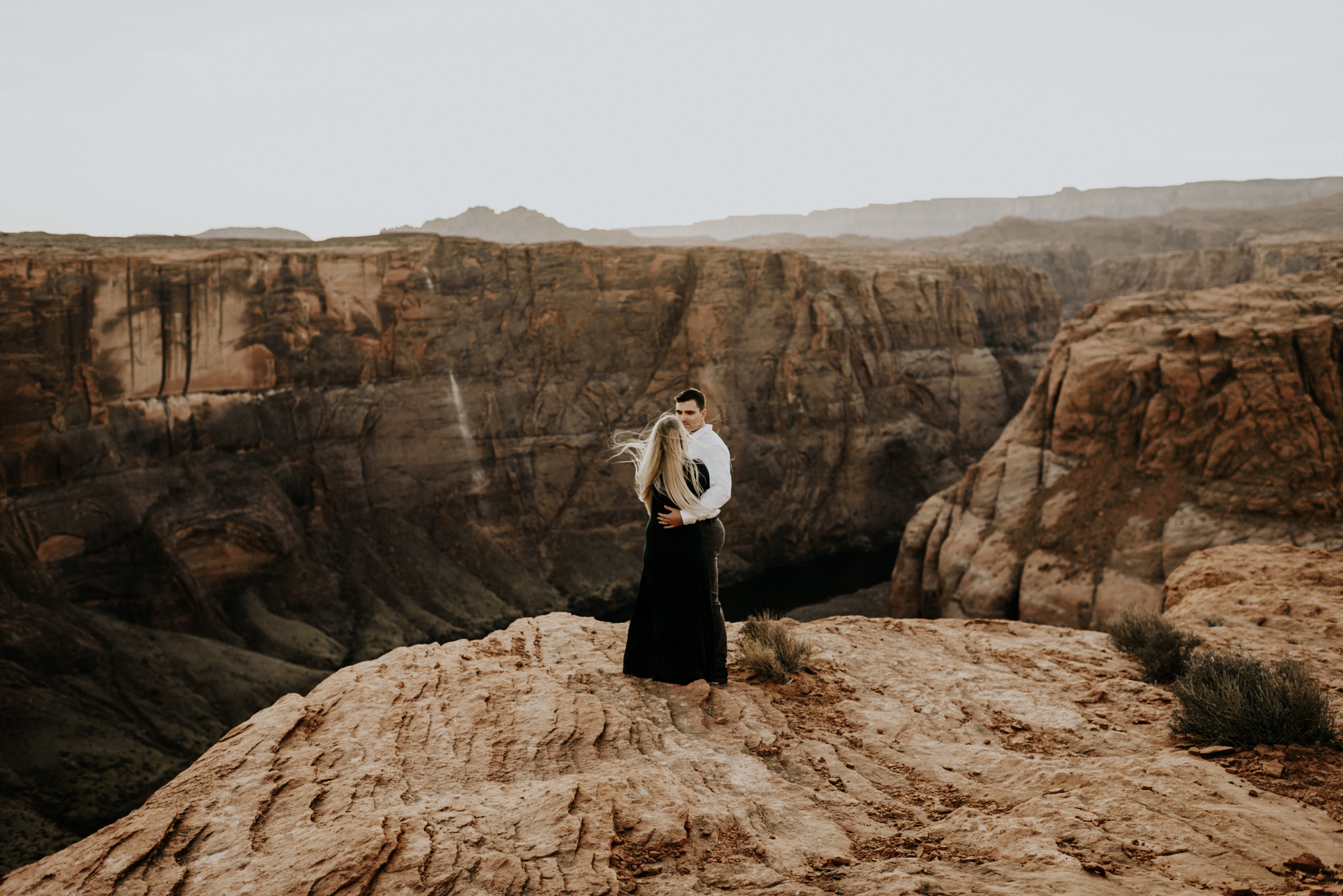 Anniversary Adventure Session, Elopement Photographer at Horseshoe Bend in Page, Arizona