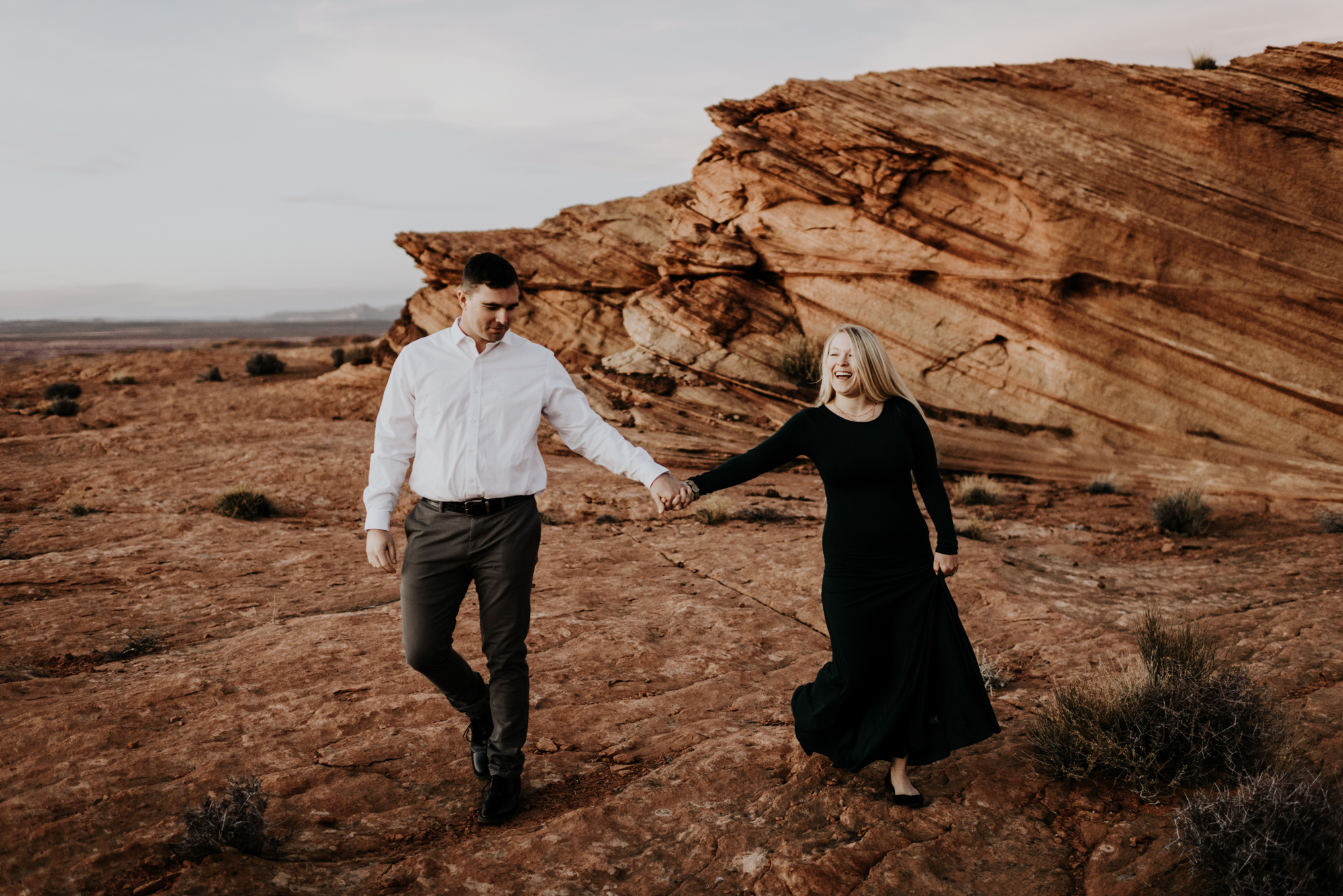 Anniversary Adventure Session, Elopement Photographer at Horseshoe Bend in Page, Arizona
