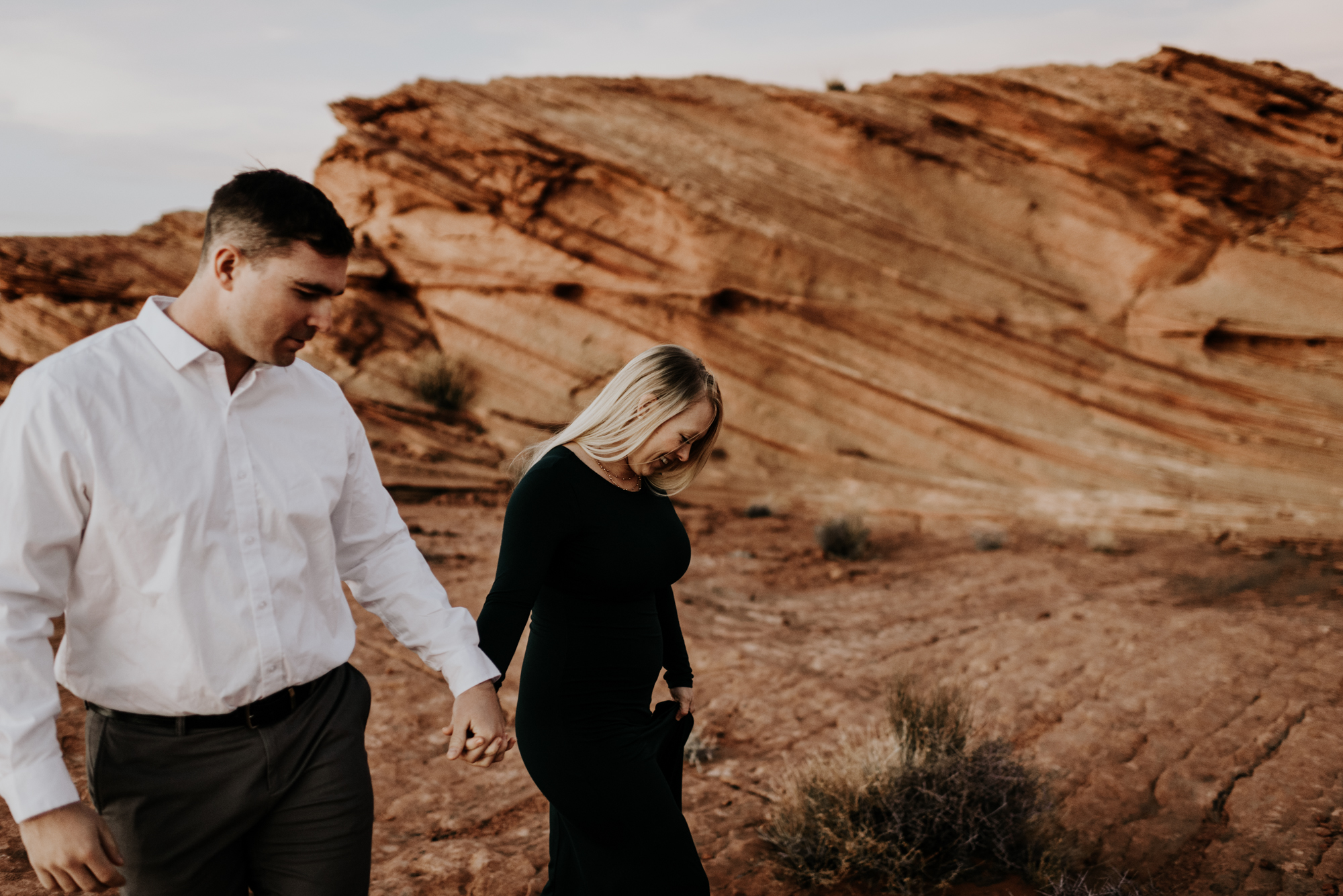 Anniversary Adventure Session, Elopement Photographer at Horseshoe Bend in Page, Arizona