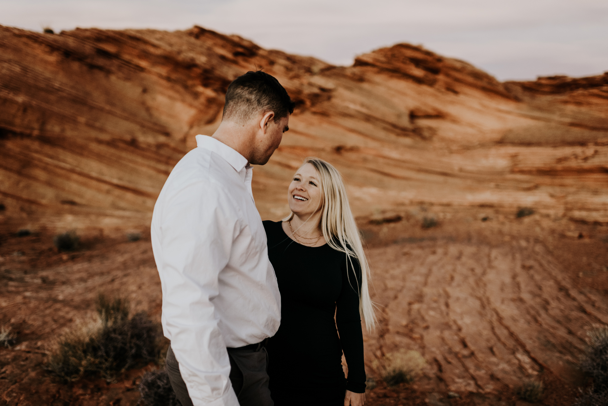 Anniversary Adventure Session, Elopement Photographer at Horseshoe Bend in Page, Arizona