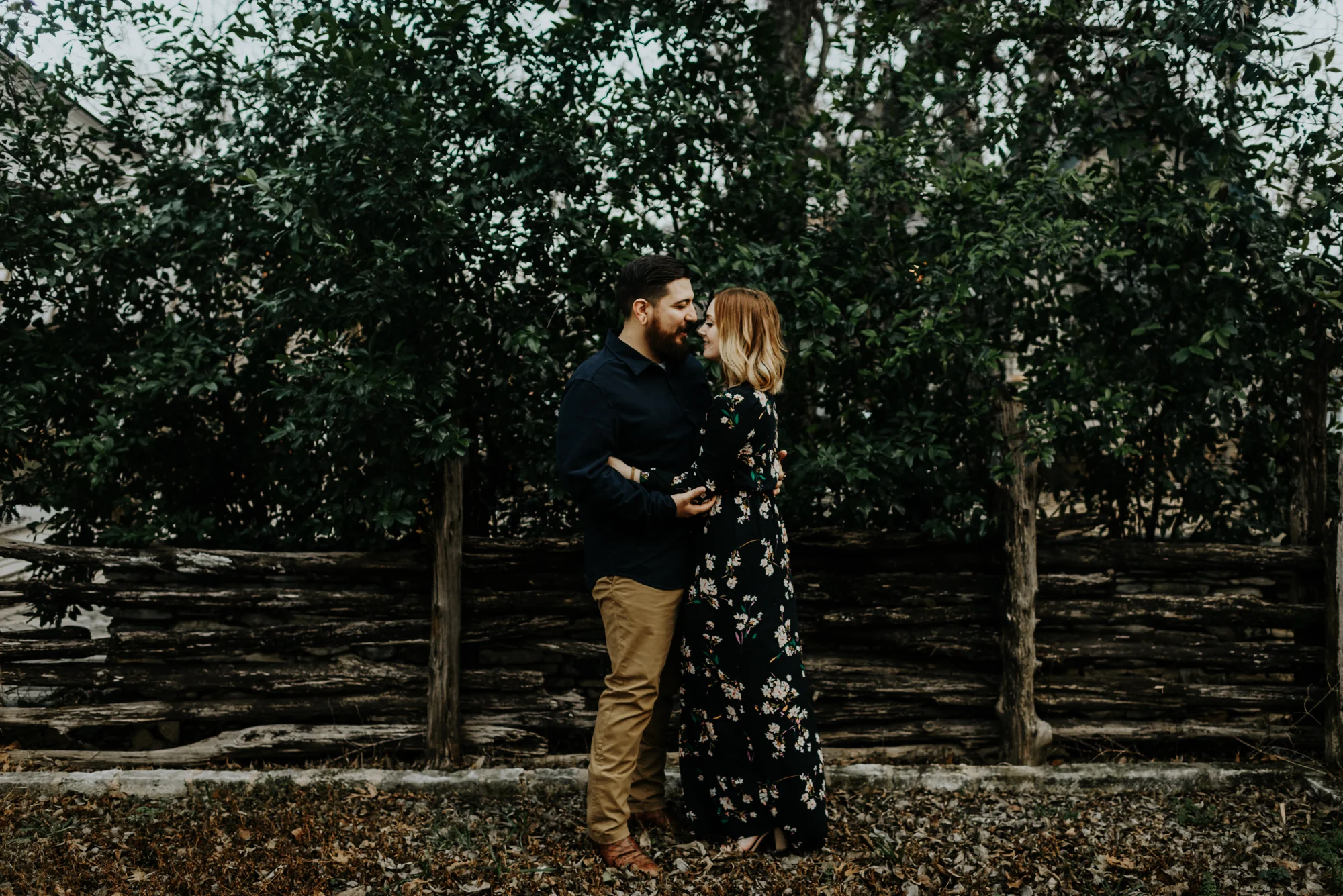 Adventurous Engagement Photographer at Sekrit Theater in Austin, Texas
