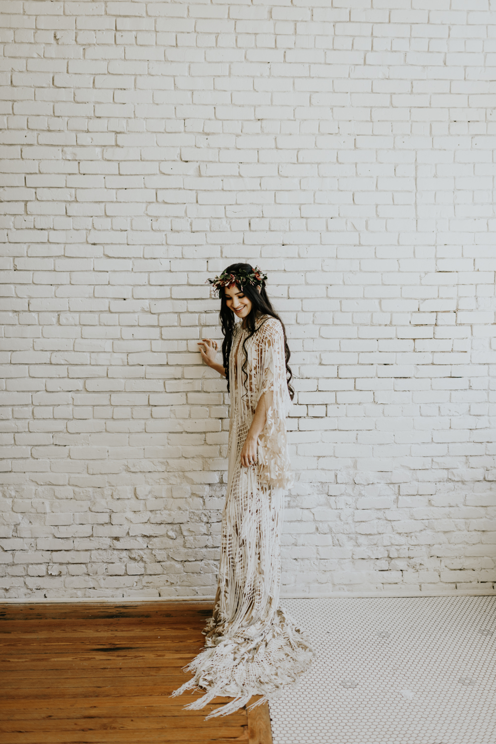 Intimate Bohemian Wedding at One Eleven East in Hutto, Texas