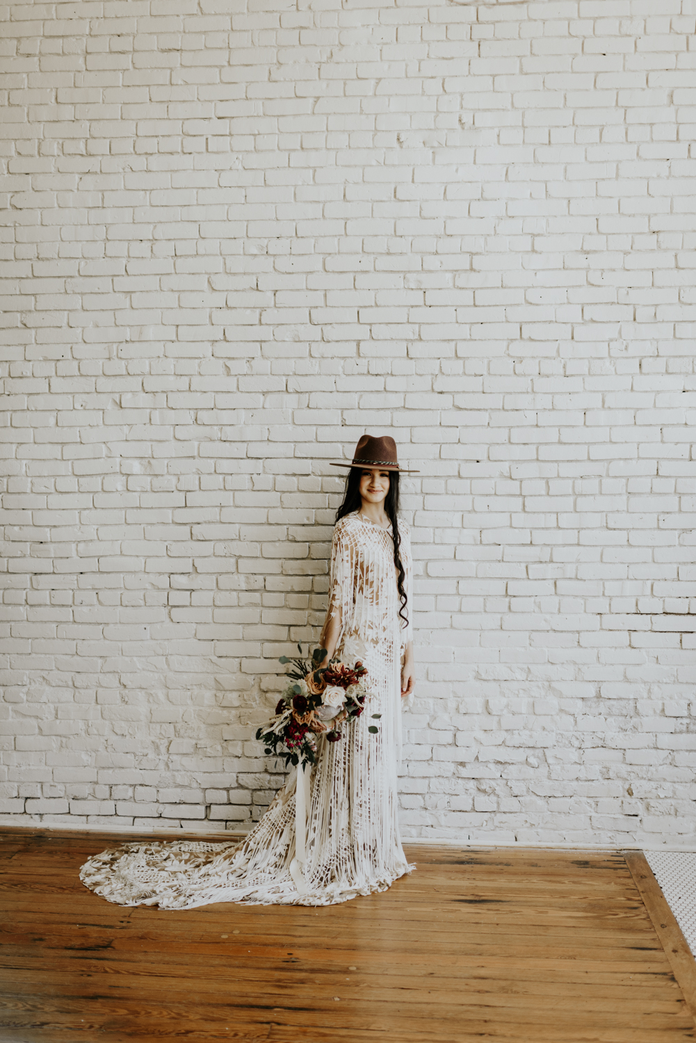 Intimate Bohemian Wedding at One Eleven East in Hutto, Texas