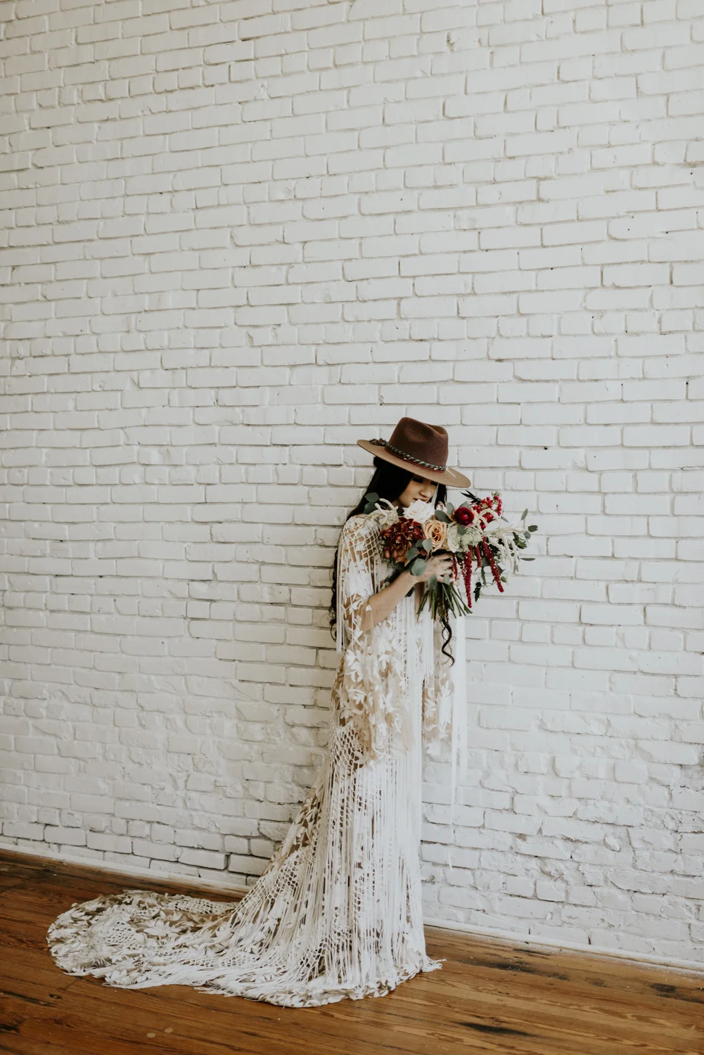 Intimate Bohemian Wedding at One Eleven East in Hutto, Texas
