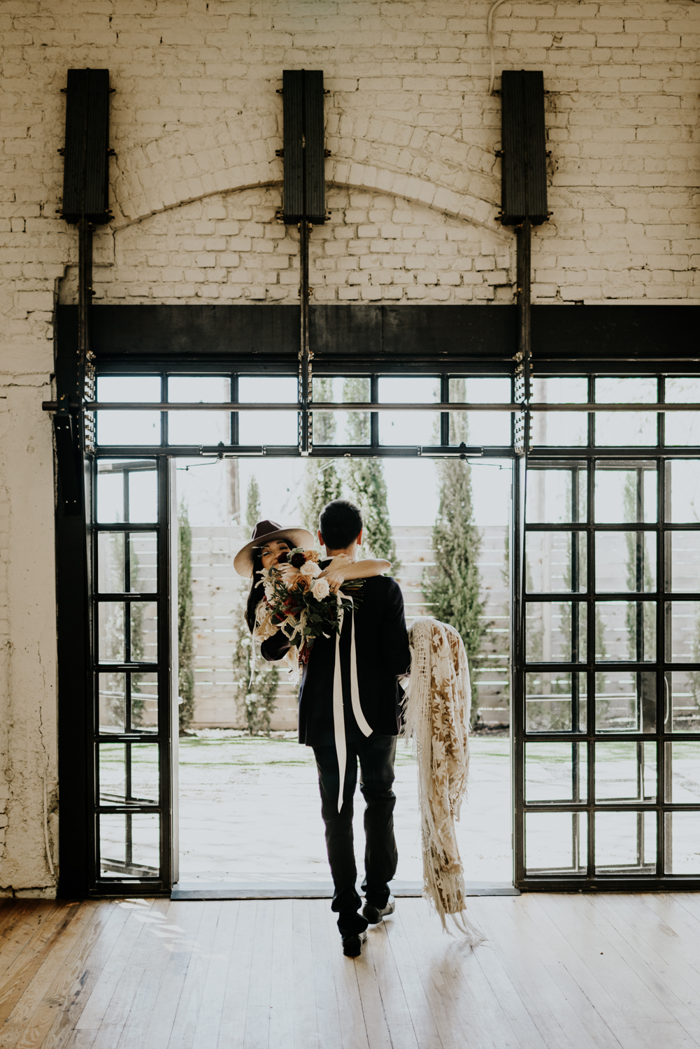 Intimate Bohemian Wedding at One Eleven East in Hutto, Texas