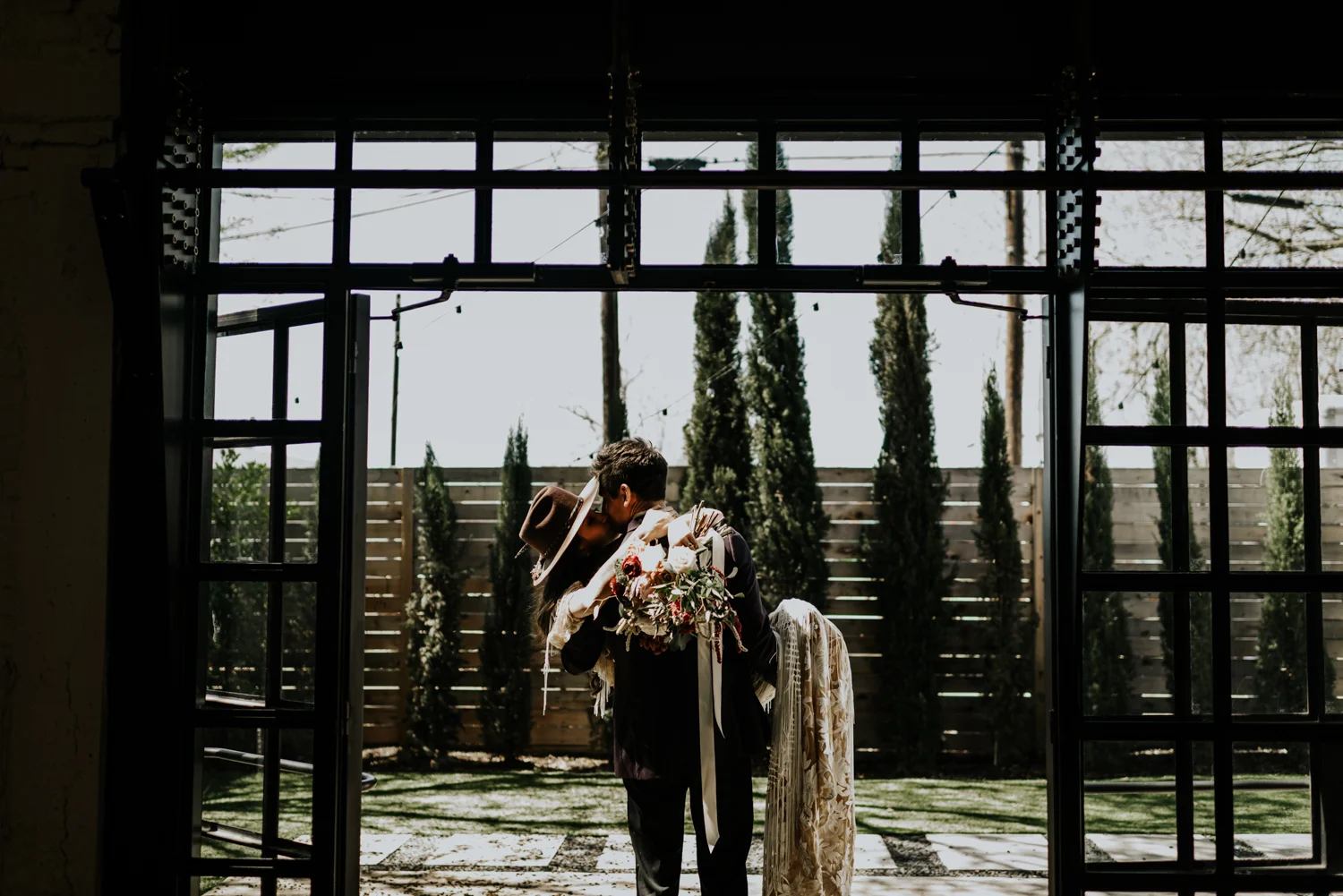 Intimate Bohemian Wedding at One Eleven East in Hutto, Texas