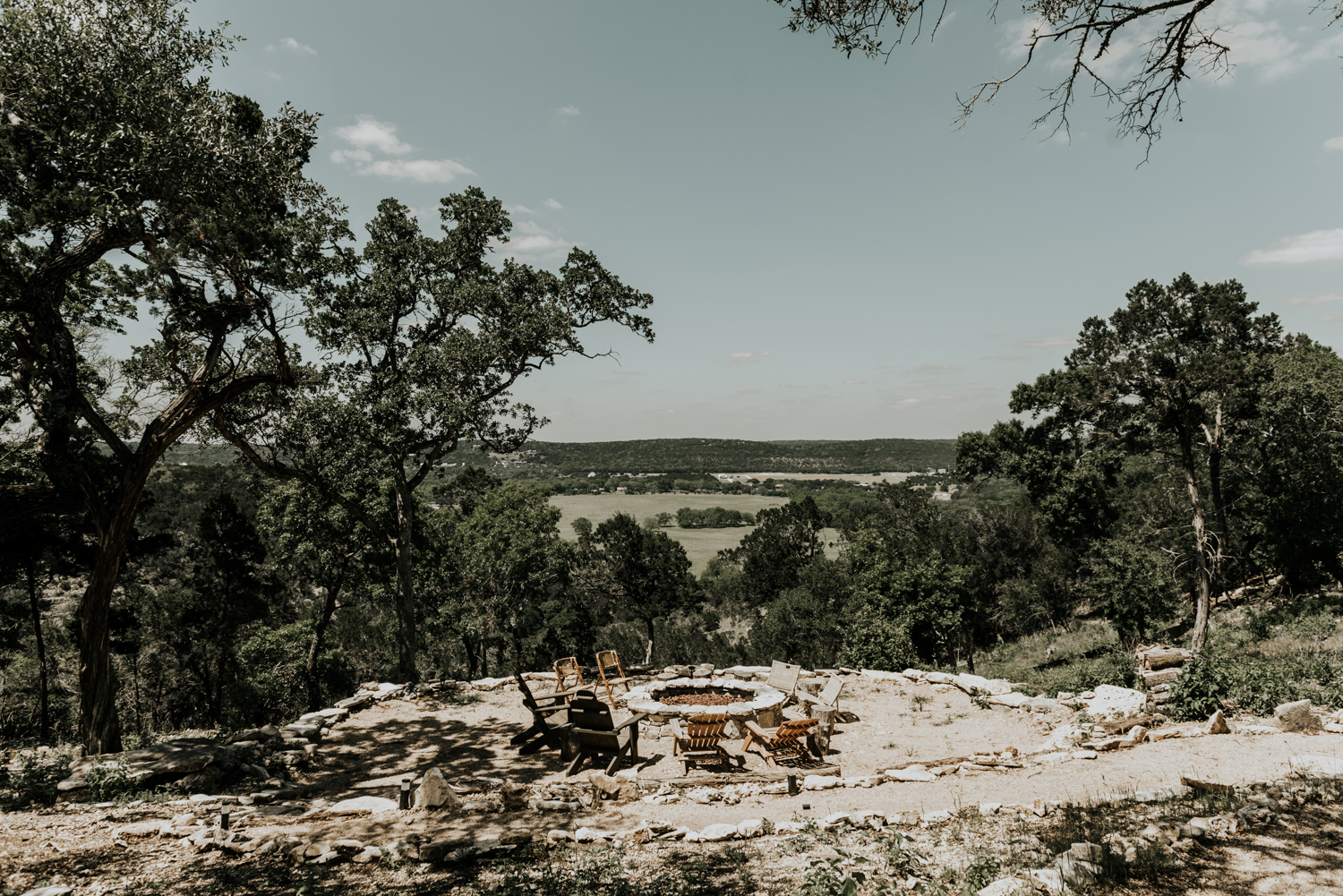 Texas Hill Country Adventurous Engagement Session at Collective Retreats and Pedernales Falls, Texas