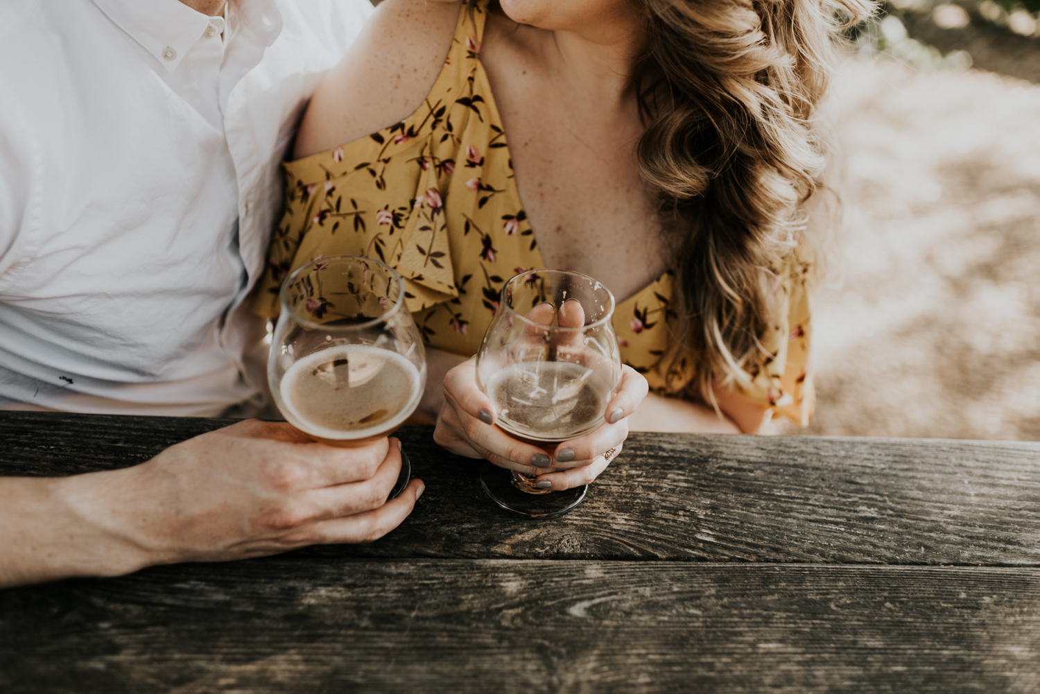 Texas Hill Country Adventurous Engagement Session at Collective Retreats and Pedernales Falls, Texas