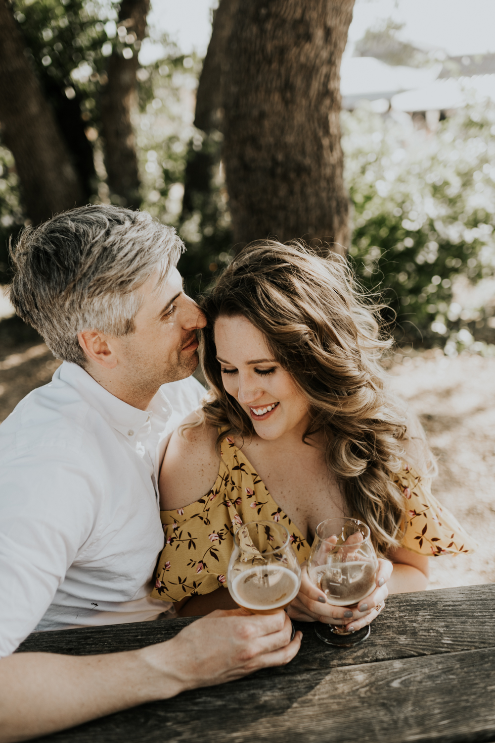 Texas Hill Country Adventurous Engagement Session at Collective Retreats and Pedernales Falls, Texas